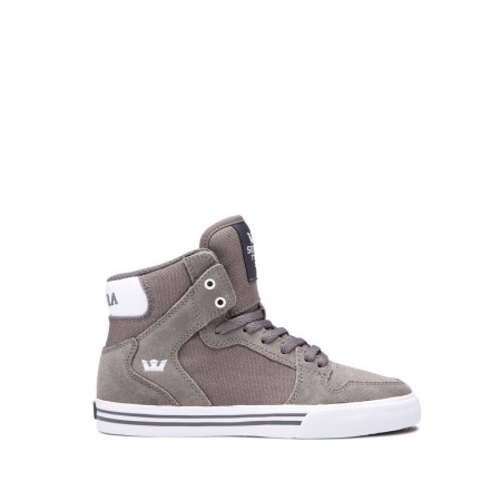 Supra Vaider - Παιδικα Sneakers Ψηλα - Γκρι (GR4903)